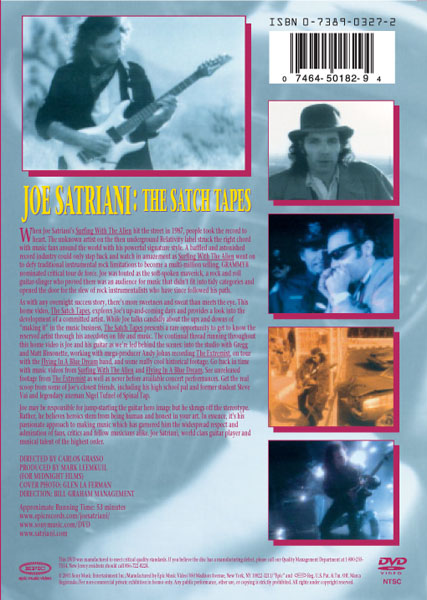 The Satch Tapes Cover