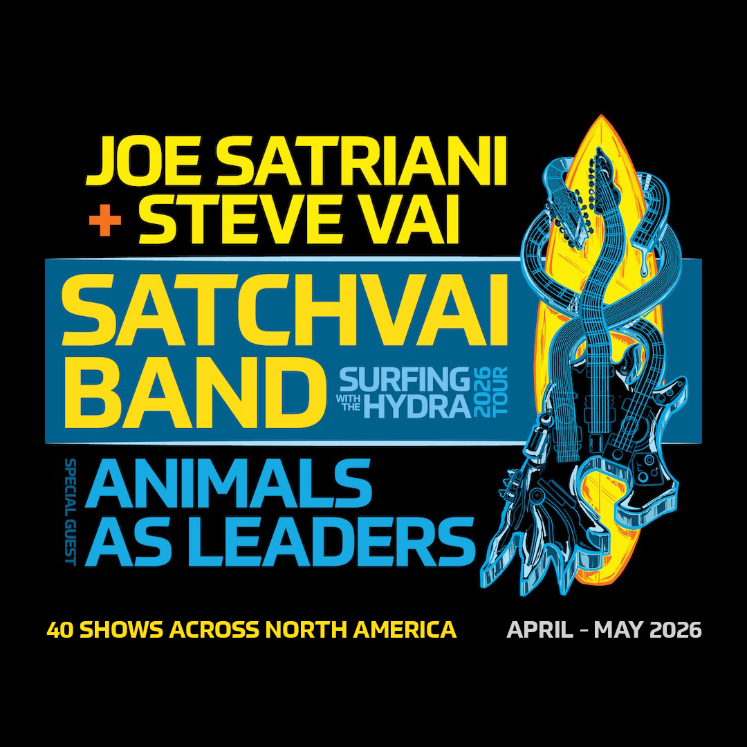 SATCHVAI BAND TOUR 2026