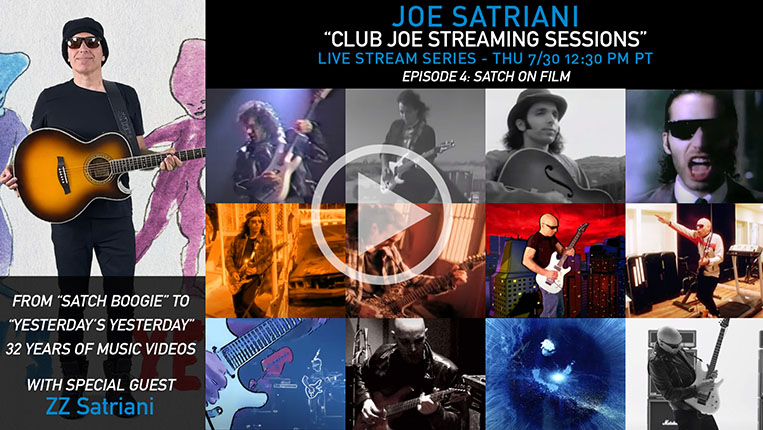 Club Joe Streaming Sessions Episode 4: Satch in Film