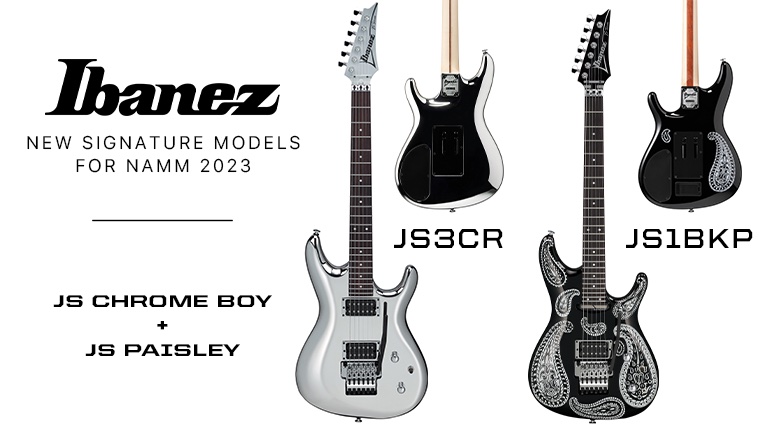 New Ibanez JS Models Announced at NAMM 2023