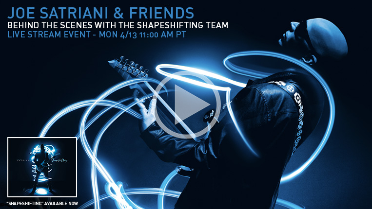 JOE SATRIANI & FRIENDS: Behind The Scenes With The Shapeshifting Team
