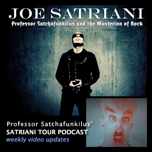 Joe Satriani 'Professor Satchafunkilus and the Musterion of Rock' Podcast