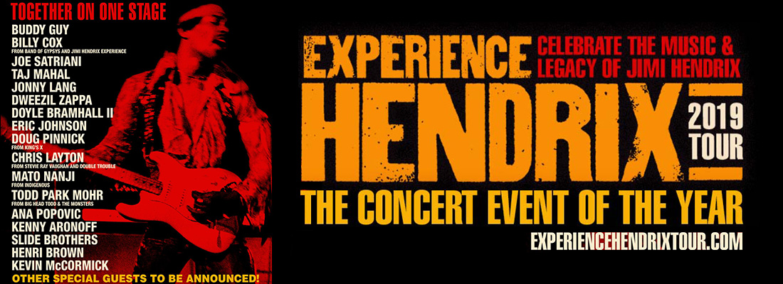 JOE SATRIANI ON EXPERIENCE HENDRIX TOUR 2019