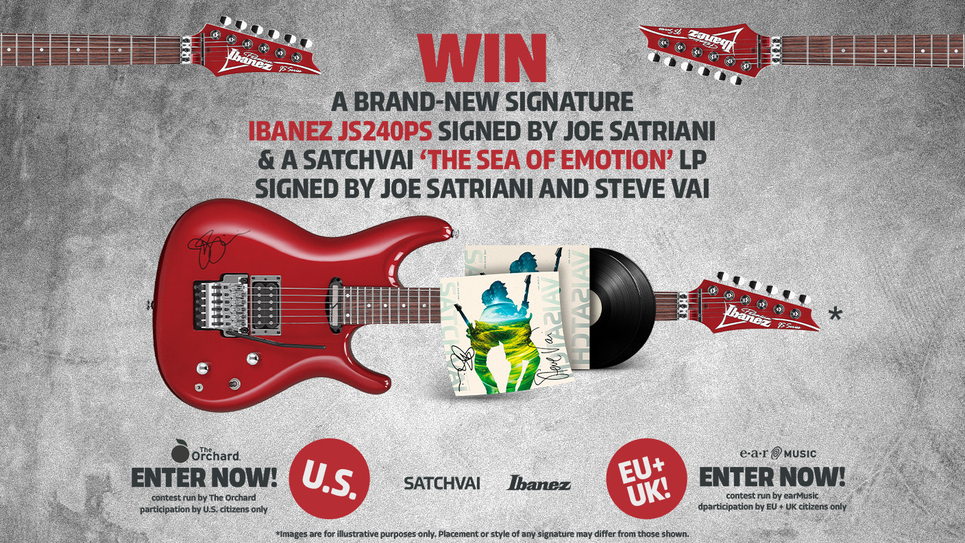 SATCHVAI BAND Guitar Giveaway